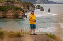 Husky Ropy M beige pánské šortky