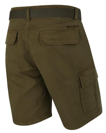 Husky Ropy M khaki pánské bavlněné kraťasy
