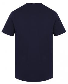 Husky Tee Base M dark blue pánské bavlněné triko