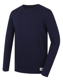 Husky Tee Loba M dark blue pánske bavlnené tričko