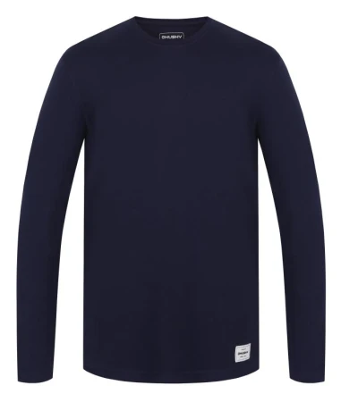 Husky Tee Loba M dark blue pánské bavlněné triko