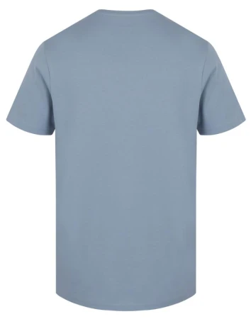 Husky Tee Moon M light blue pánské bavlněné triko