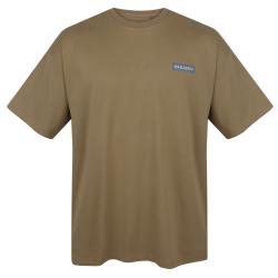 Husky Tee Panorama M light khaki pánské bavlněné triko