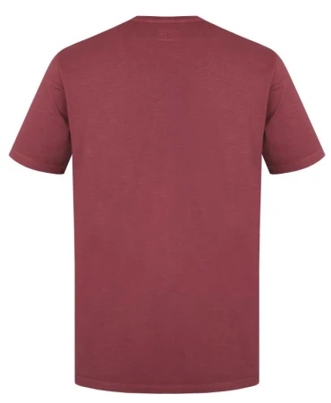 Husky Tee Skyline M bordo pánské bavlněné triko