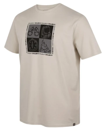 Husky Tee Square M grey pánské bavlněné triko Husky Tee Square M grey pánské bavlněné triko