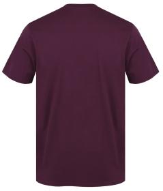 Husky Tee Square M purple pánské bavlněné triko