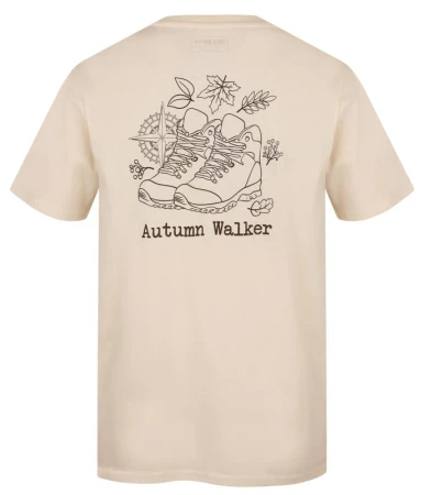 Husky Tee Walker M beige pánské bavlněné triko Husky Tee Walker M beige pánské bavlněné triko