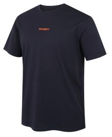 Husky Tee Walker M dark blue pánské bavlněné triko