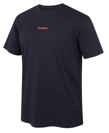 Husky Tee Walker M dark blue pánské bavlněné triko