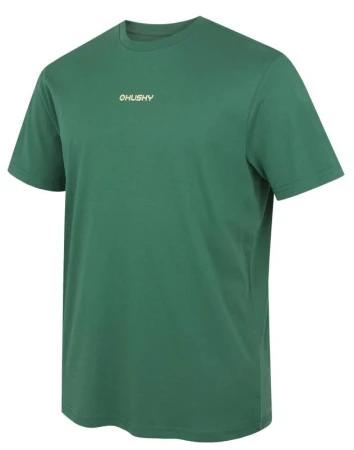 Husky Tee Walker M green pánské bavlněné triko