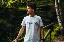 Husky Tee Wild M white pánské bavlněné triko