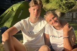 Husky Tee Wild M white pánské bavlněné triko