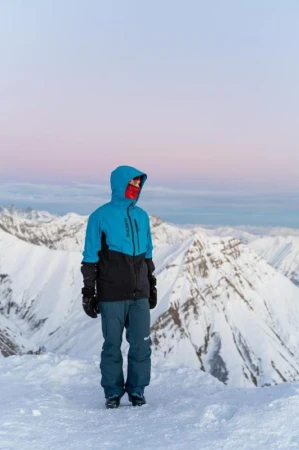 Husky Kippe M faded turquoise pánské lyžařské kalhoty