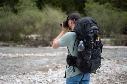 Husky Kiani M black pánské kraťasy