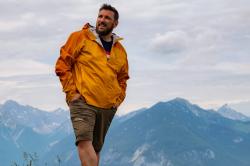 Husky Kiani M blue pánské kraťasy