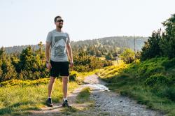 Husky Suneo M black pánské kraťasy