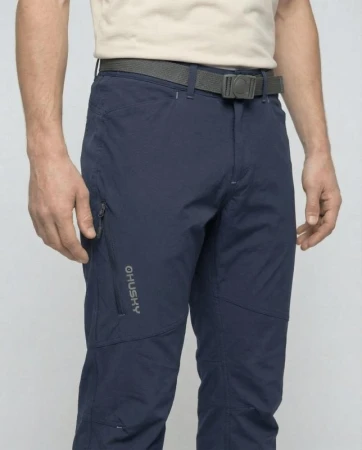 Husky Kamela M dark blue pánské outdoorové kalhoty