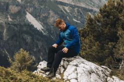 Husky Kamela M faded orange pánské outdoor kalhoty