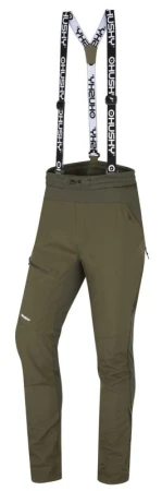 Husky Kixees M dark khaki pánské outdoor kalhoty