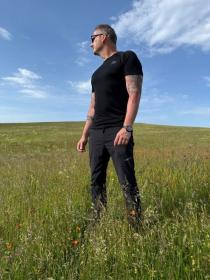 Husky Kone M black pánské outdoor kalhoty