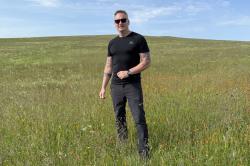 Husky Kone M black pánské outdoor kalhoty