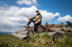 Husky Kone M blue pánské outdoor kalhoty