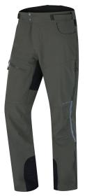 Husky Keson M dark khaki pánské softshell kalhoty