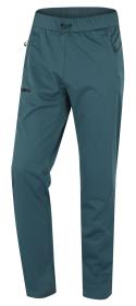 Husky Kaila M turquoise pánske softshellové nohavice