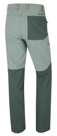 Husky Kavia M green pánské softshellové kalhoty