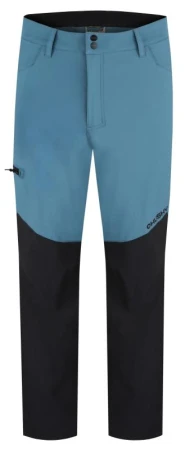 Husky Kavia M turquoise/black pánské softshellové kalhoty
