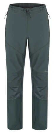 Husky Kulau M dark green pánské softshellové kalhoty