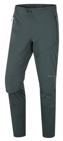 Husky Kulau M dark green pánské softshellové kalhoty