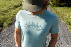 Husky Mertis M light grey pánské triko