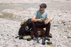 Husky Mertis M light grey pánské triko