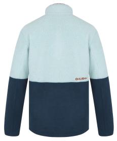 Husky Addy M mint/blue pánská fleecová mikina