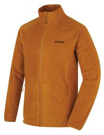 Husky Aflee M mustard pánská fleecová mikina