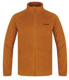 Husky Aflee M mustard pánská fleecová mikina