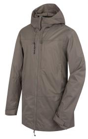 Husky Nestia M brown pánský hardshell kabát