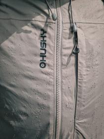 Husky Nestia M brown pánský hardshell kabát