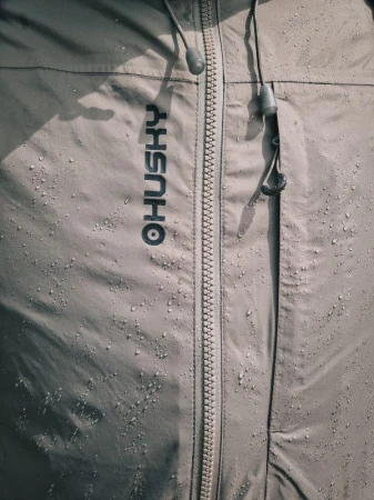 Husky Nestia M brown pánský hardshell kabát