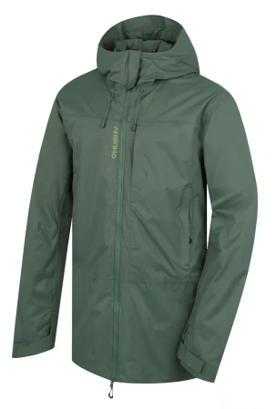 Husky Nestia M green pánský hardshell kabát