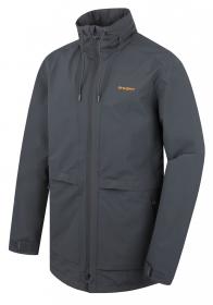 Husky Nevr M dk. grey pánsky hardshell kabát