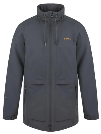 Husky Nevr M dk. grey pánský hardshell kabát