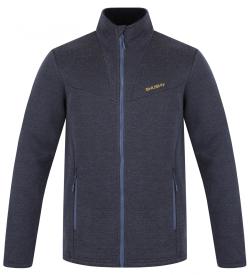 Husky Akra M dark blue pánský svetr na zip