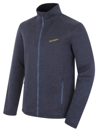 Husky Akra M dark blue pánský svetr na zip Husky Akra M dark blue pánský svetr na zip
