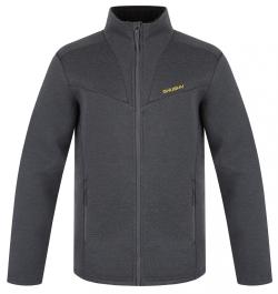 Husky Akra M dark grey pánský svetr na zip