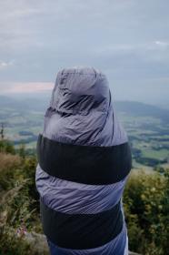 Husky Dinis Ladies -10°C blue/pink péřový třísezónní dámský spacák