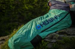 Husky Dinis -10°C blue/mint péřový třísezónní spacák