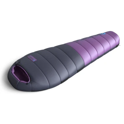 Husky Drape Ladies blue/purple péřový zimní dámský spacák
