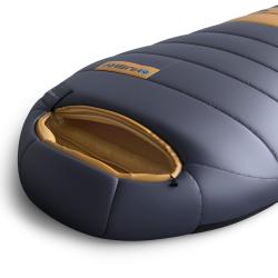 Husky Dexter blue/orange péřový zimní spacák